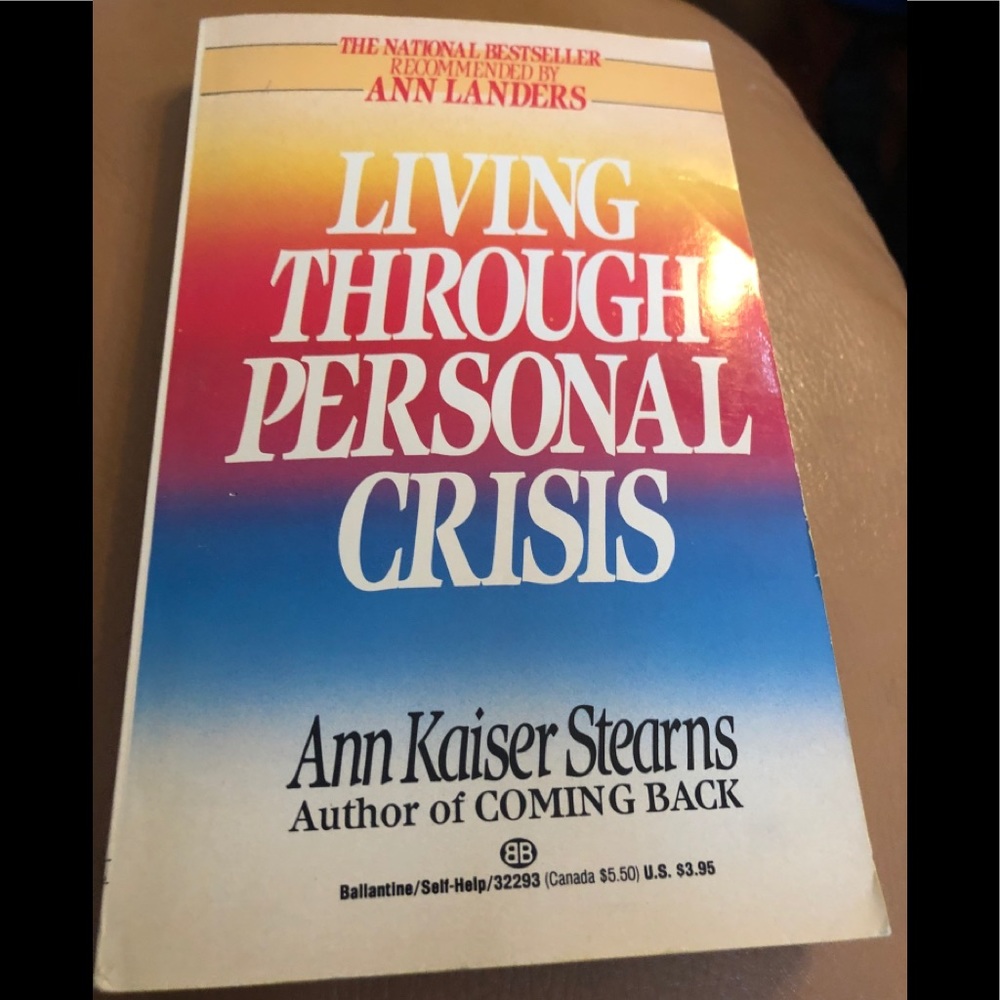 📚Living Through Personal Crisis Ann Kaiser Sterns